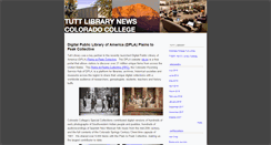 Desktop Screenshot of library.coloradocollege.edu